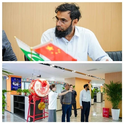 Zhenan Pakistani Tungsten Crucible Buyer Visits Zhenan Pakistani Tungsten Crucible Buyer Visits